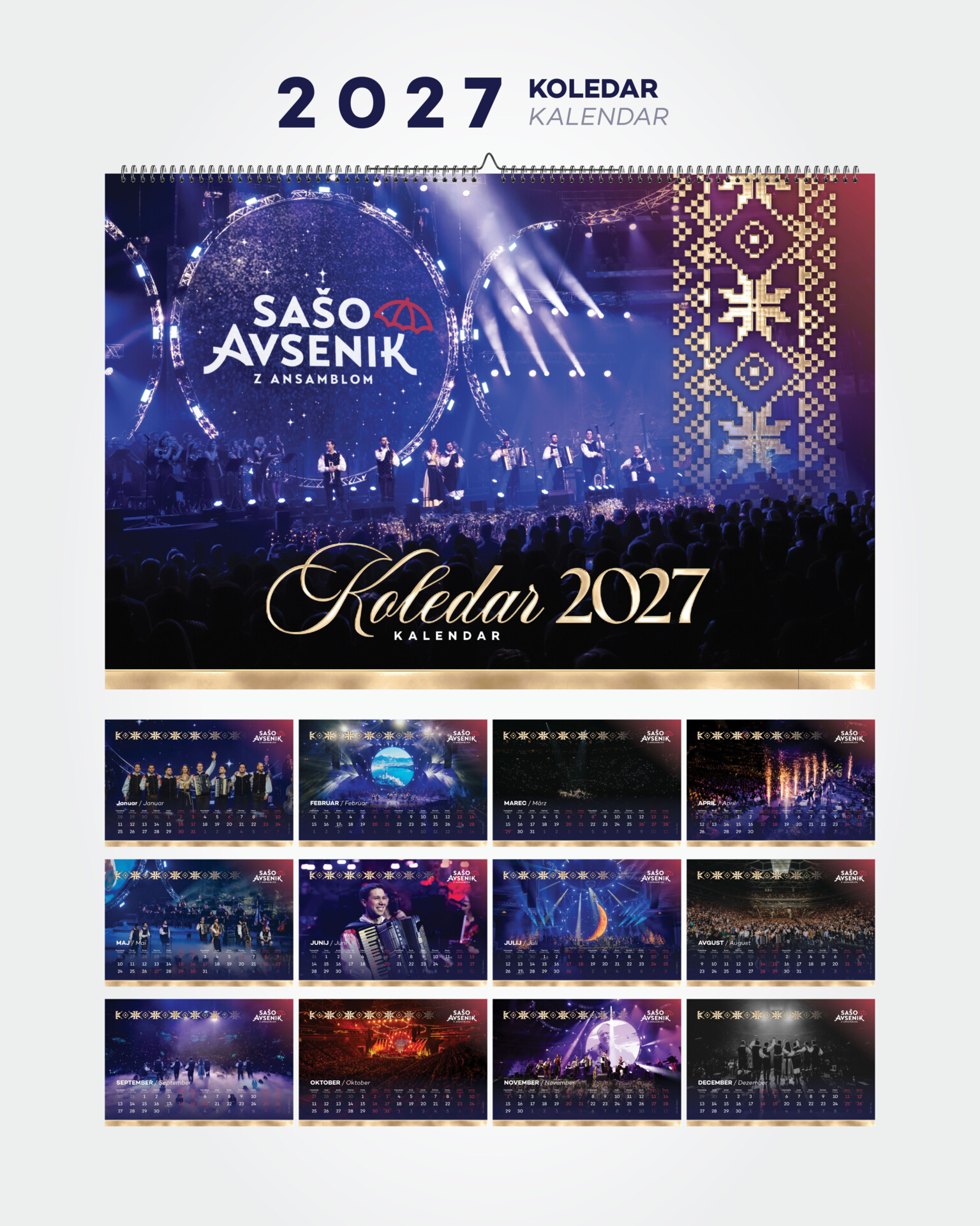 Kalendar Sašo Avsenik 2027 – Bild 2